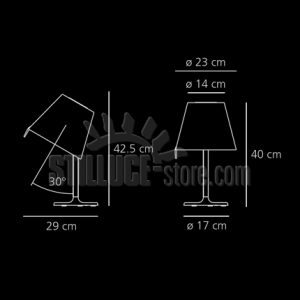Artemide Melampo Notte Tavolo KM0 - immagine 2