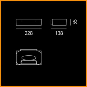 Artemide Melete LED Lampada Parete - immagine 2