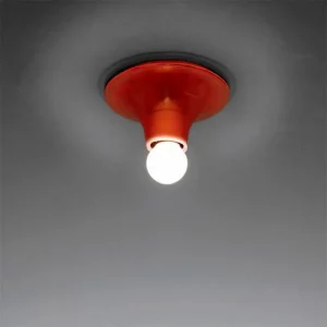 ARTEMIDE-TETI-ARANCIO-TRASPARENTE-LAMPADA-PARETE-SOFFITTO-STILLUCE-STORE-BERGAMO