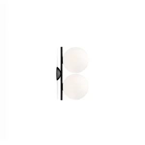 FLOS-IC-W1-DOUBLE-PARETE-SOFFITTO-NERO-STILLUCE-STORE-BERGAMO