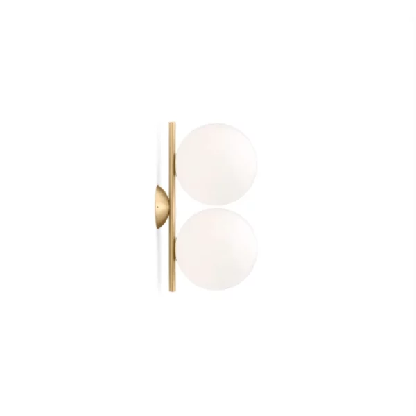 FLOS-IC-W1-DOUBLE-PARETE-SOFFITTO-OTTONE-STILLUCE-STORE-BERGAMO