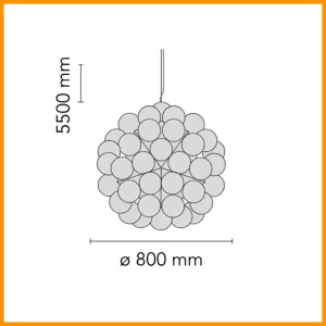FLOS-TARAXACUM-S1-SOSPENSIONE-STILLUCE-STORE BERGAMO_DIM
