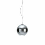 FONTANAARTE-GLOBO-DI-LUCE-MEDIA-SOSPENSIONE-CROMO-STILLUCE-STORE-BERGAMO