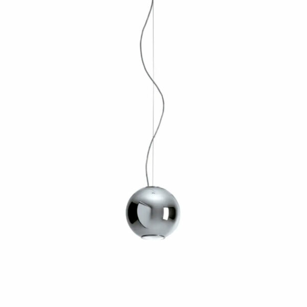 FONTANAARTE-GLOBO-DI-LUCE-PICCOLA-SOSPENSIONE-CROMO-STILLUCE-STORE-BERGAMO