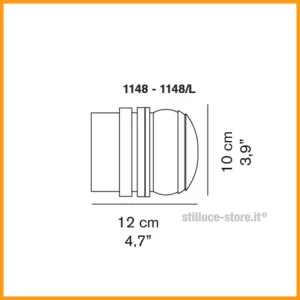 OLUCE-FRESNEL-LAMPADA-PARETE-STILLUCE-STORE-BERGAMO_DIM