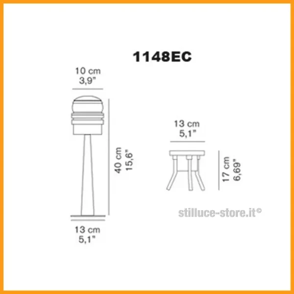 OLUCE-FRESNEL-PALO-ESTERNO-STILLUCE-STORE-BERGAMO_DIM001