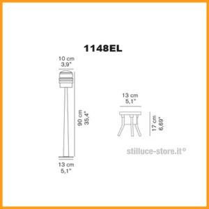 OLUCE-FRESNEL-PALO-ESTERNO-STILLUCE-STORE-BERGAMO_DIM