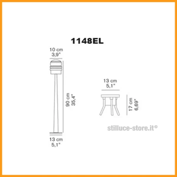 OLUCE-FRESNEL-PALO-ESTERNO-STILLUCE-STORE-BERGAMO_DIM