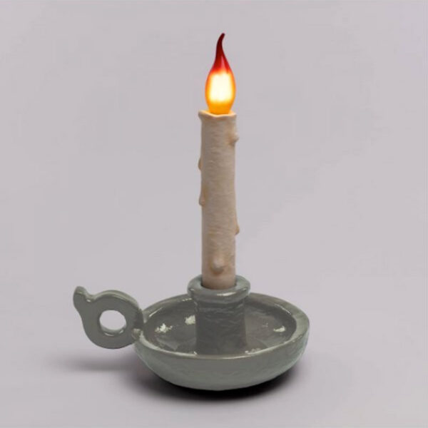 SELETTI-BUGIA-LAMPADA-BIANCA-ACCESA-STILLUCE-STORE-BERGAMO