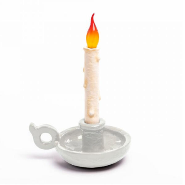 SELETTI-BUGIA-LAMPADA-BIANCA-SPENTA-STILLUCE-STORE-BERGAMO