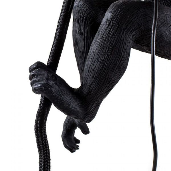 SELETTI-MONKEY-LAMPADA-A-SOFFITTO-8-NERA-STILLUCE-STORE-BERGAMO