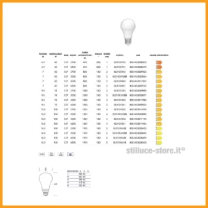 Lampadina LED E27 Goccia Opale - immagine 3