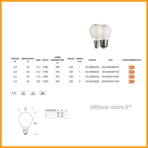 lampadina-led-e27-sfera-smerigliata-stilluce-store-bergamo