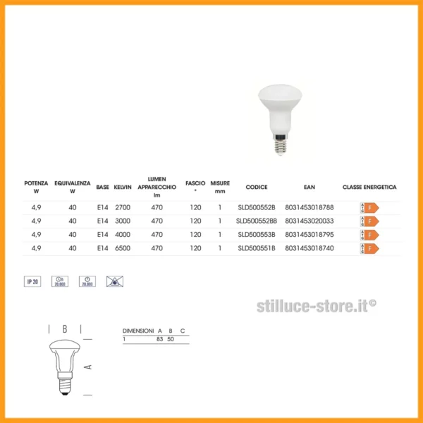 lampadina-led-r50-e14-230v-stilluce-store-bergamo-