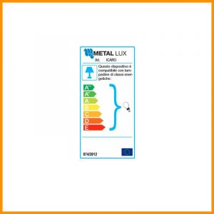 Metallux Icaro Sospensione 8 Luci Cromo - immagine 2