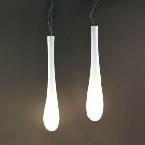 Vistosi Lacrima Sospensione P Decentrata 2 Luci - immagine 1