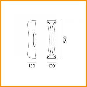 ARTEMIDE-CADMO-LAMPADA-PARETE-LED-STILLUCE-STORE_DIM-BERGAMO