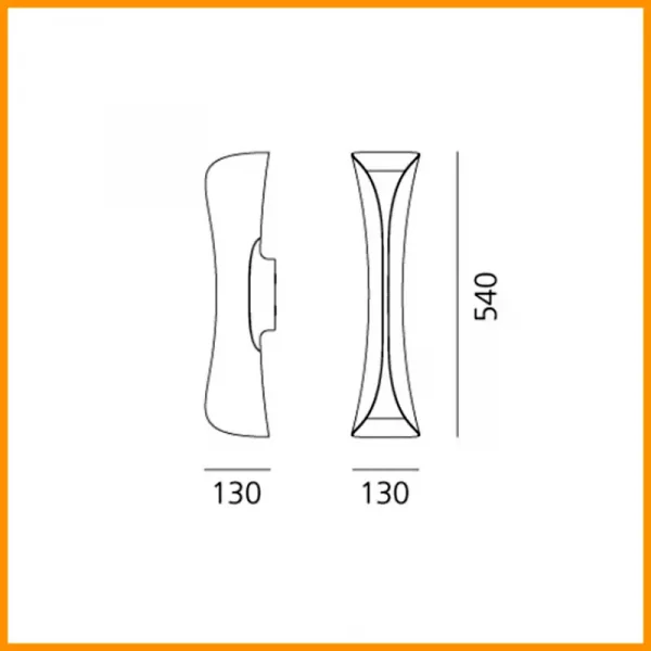 ARTEMIDE-CADMO-LAMPADA-PARETE-LED-STILLUCE-STORE_DIM-BERGAMO