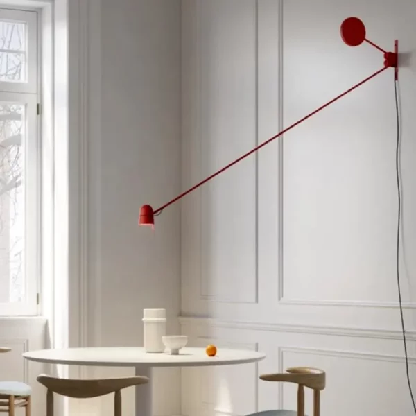 LUCEPLAN-COUNTERBALANCE-LAMPADA-PARETE-ROSSA-STILLUCE-STORE-BERGAMO