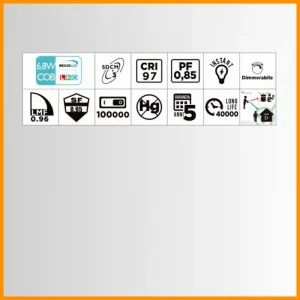 MARINO-CRISTAL-LAMPADINA-LED-GU10-CRI97-6,8W-STILLUCE-STORE-BERGAMO