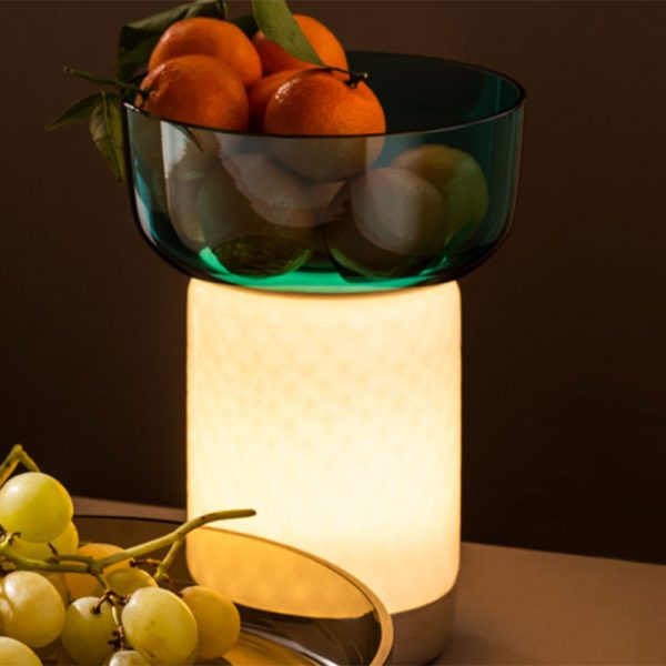 artemide-bonta-tavolo-con-ciotola-turchese-stilluce-store-bergamo