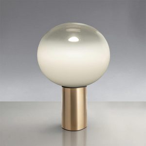 Artemide Laguna 37 tavolo oro satinato