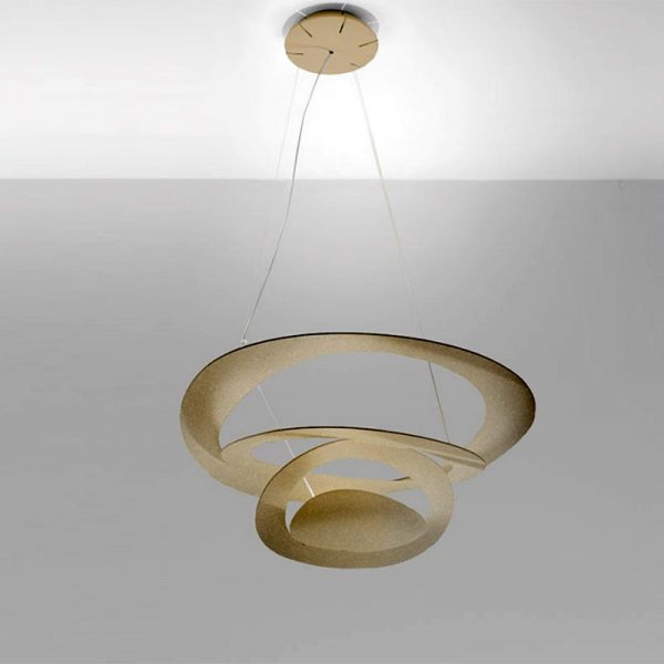 artemide-pirce-mini-sospensione-led-oro-stilluce-store-bergamo