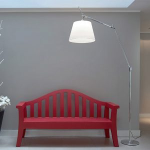 Artemide Tolomeo Mega Terra ON OFF Diffusore Seta cm 32 - immagine 1