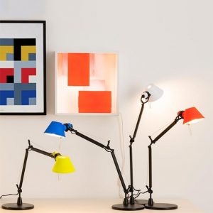 Artemide Tolomeo Micro Tavolo Bicolor