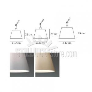 Artemide Tolomeo Mega Ricambio Paralume
