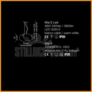 De Majo Mia Sospensione Led KM0 - immagine 2