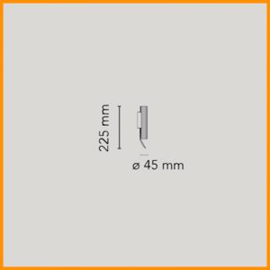 Flos Flauta H225 Spiga Parete KM0 - immagine 2