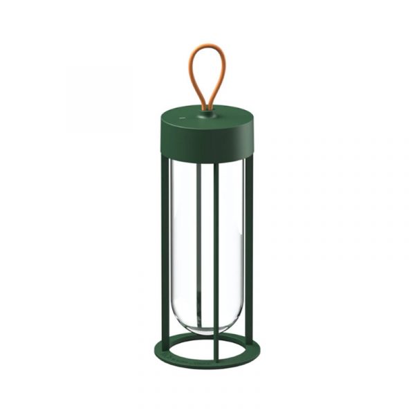 flos-in-vitro-unplugged-terra-forest-green-stilluce-store-bergamo