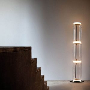 Flos Noctambule Floor 3 High Cylinders Small Base