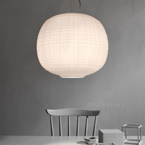 foscarini-tartan-bianco-sospensione-stilluce-store-bergamo