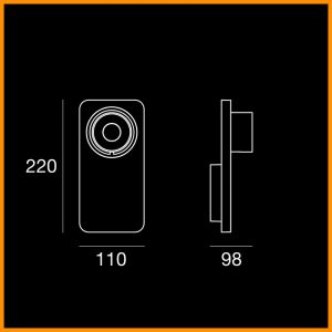 LineaLight Beebo LED Parete - immagine 4