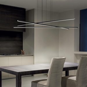 LineaLight Straight P sospensione 3 luci Grande - immagine 2