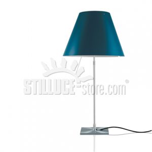Luceplan Costanza tavolo con dimmer d13 nero - immagine 9