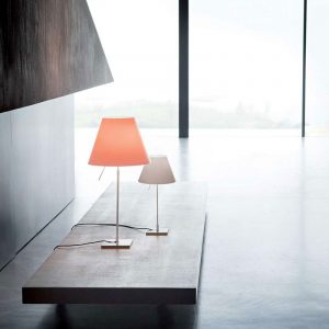 Luceplan Costanza Tavolo con Dimmer D13 Alu