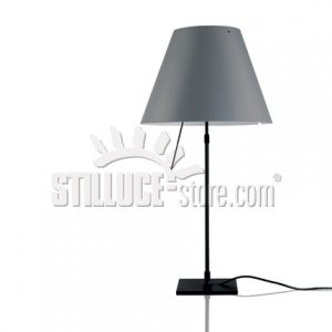 Luceplan Costanza tavolo con dimmer d13 nero - immagine 2
