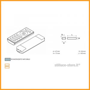 Novalux kit di controllo per strip RGB cod. 16901.99