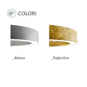 Panzeri Golden Ring 78 Sospensione LED Biemissione - immagine 5
