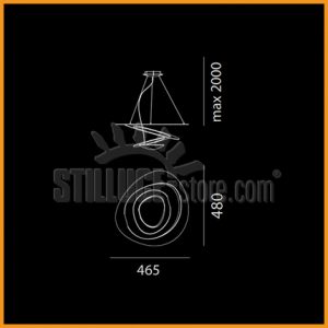 Artemide Pirce Micro Sospensione Led Bianco - immagine 3