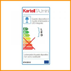 Kartell Taj Mini 9320 Azzurro - immagine 3