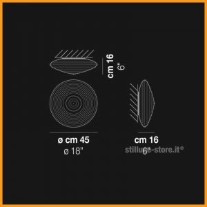 Vistosi Spirit Soffitto 45 KM0 - immagine 2
