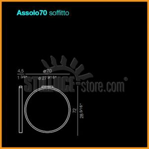 Cini e Nils Assolo 70 Soffitto KM0 - immagine 2