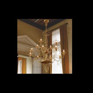 Metallux Dedalo lampadario 12 luci - immagine 4