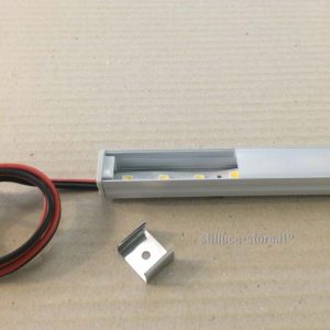 Barra LED alluminio per cucina mt 2 completa - immagine 2