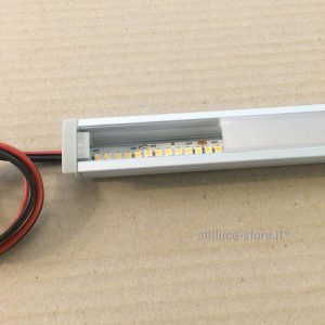 Novalux Barra LED a cm. 19,2W al mt. 3000K IP20 profilo incasso H. 12 - immagine 2