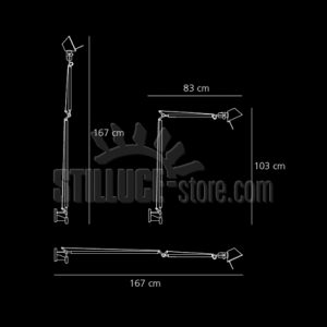 Artemide Tolomeo Braccio - immagine 2